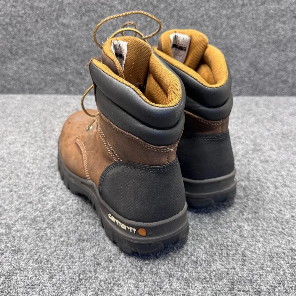 Carhartt Rugged Flex Work Boots Mens 10 Brown Composite Toe CMF6366 Gorpcore